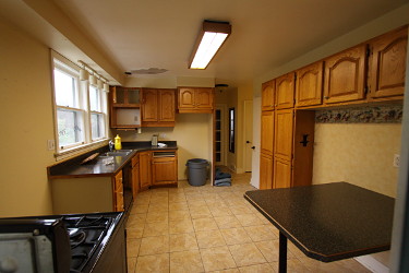 Kitchen before